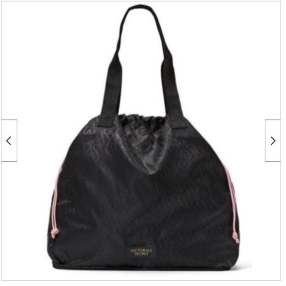 NWT Victoria's Secret Lightweight Packable Lined Tote Bag Beach Travel - Picture 2 of 6